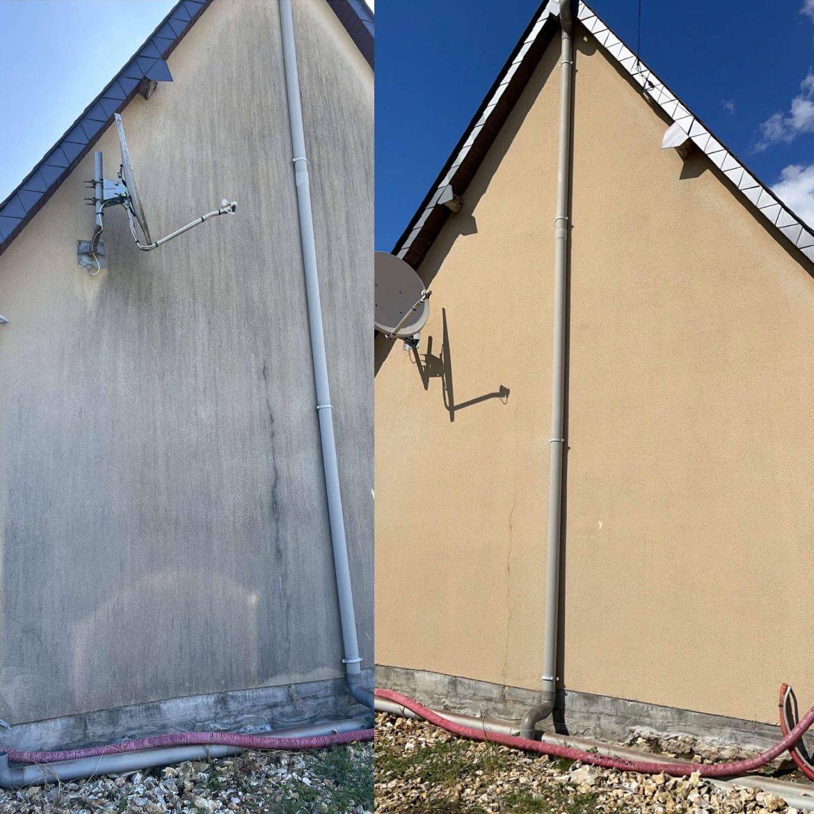 Nettoyage vapeur de monuments en pierre avec technique 100% naturelle et respectueuse des matériaux anciens Yvetot 76190 en Normandie