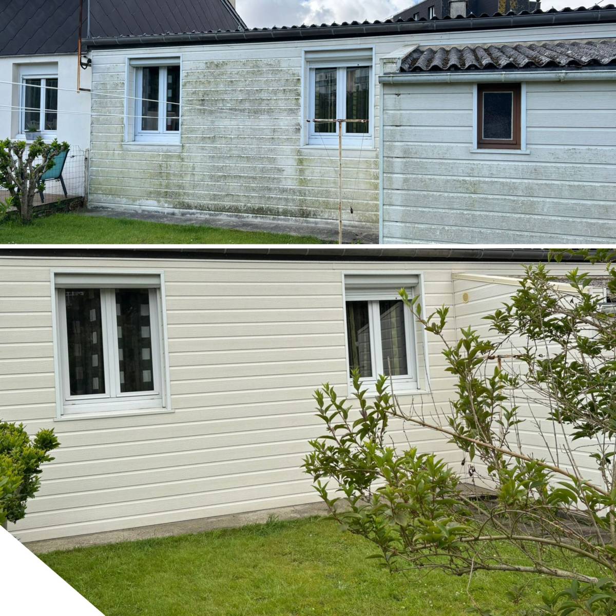 Entreprise de nettoyage des façades de maisons : Nettoyer sans agresser, pourquoi la vapeur basse pression change la donne - Devis sur mesure