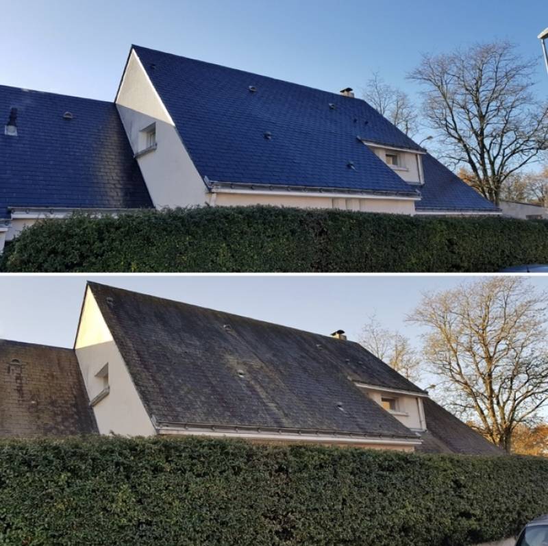 Entretien et nettoyage de toiture ardoise à Terres de Caux 76 : prestations sur-mesure avec techniques écologiques et économiques