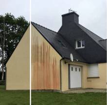 Notre zone d'activité pour ce service Nettoyage basse pression et non-abrasif de surfaces délicates ou de façades enduit à